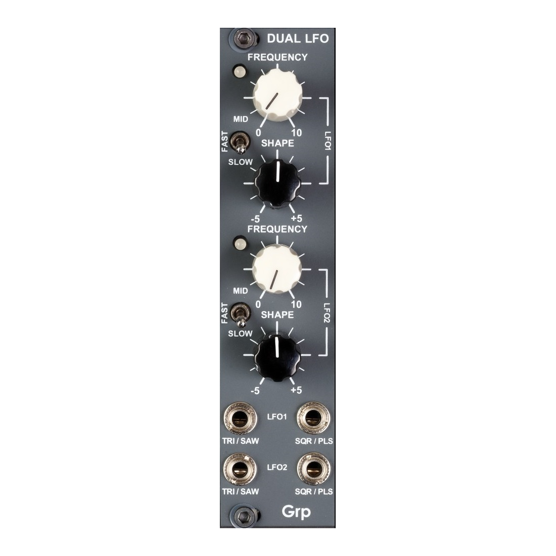 Grp Synthesizer Eurorack - Dual LFO - Audio Chocolate